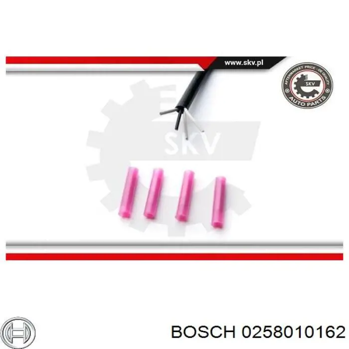Купить 0258010162 Bosch Лямбда-зонд, датчик кислорода после катализатора