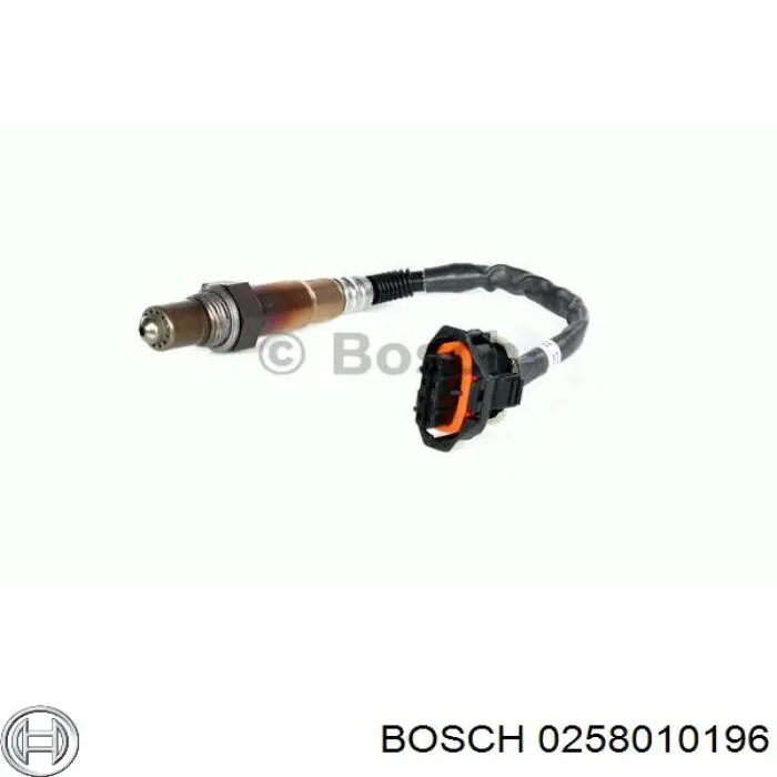 0258010196 Bosch sonda lambda, sensor de oxigênio depois de catalisador