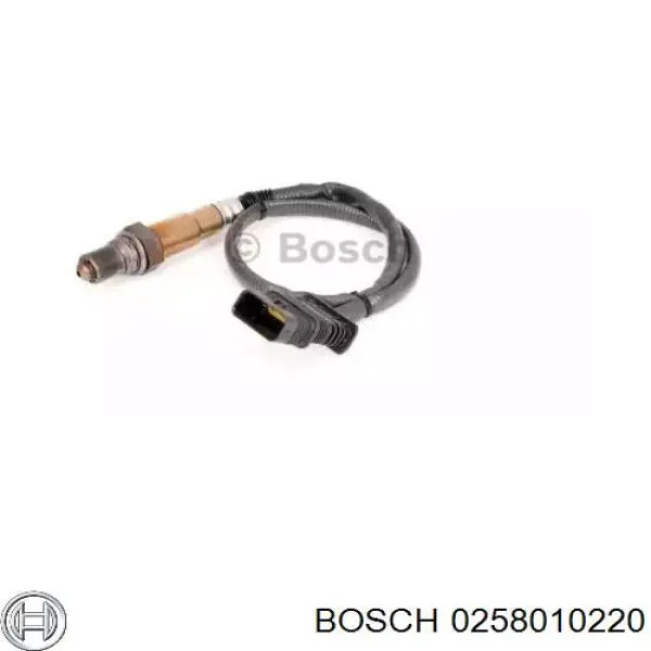 0258010220 Bosch sonda lambda, sensor de oxigênio