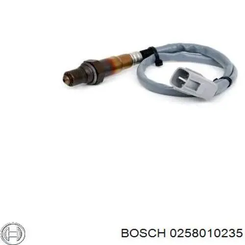 Sonda Lambda Sensor De Oxigeno Post Catalizador 0258010235 Bosch