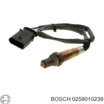 Лямбдазонд, датчик кислорода после катализатора Bosch 0258010239 цена, от 19.00 USD