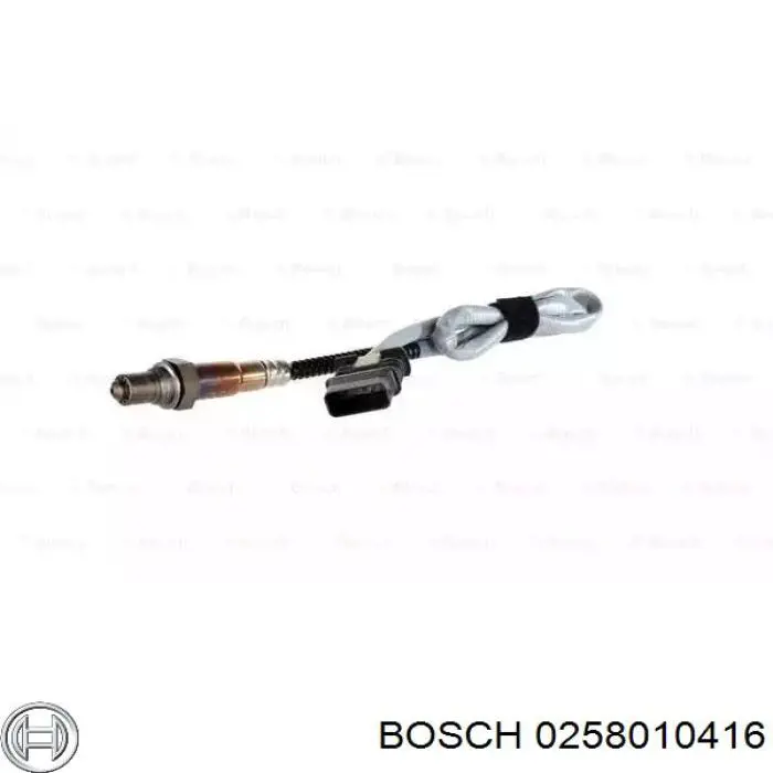 0258010416 Bosch sonda lambda, sensor de oxigênio depois de catalisador