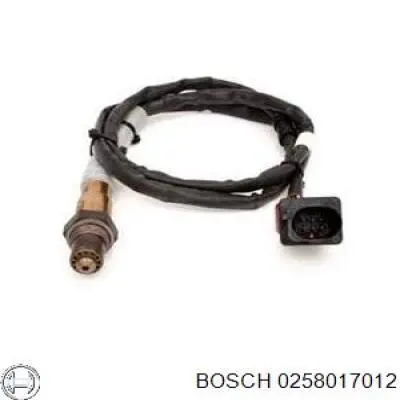 0 258 017 012 Bosch лямбда-зонд, датчик кислорода