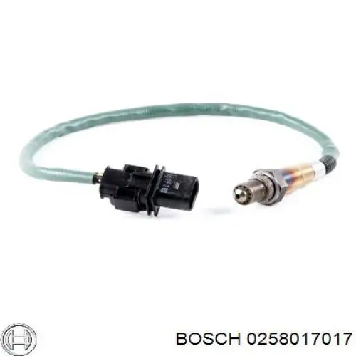 Лямбдазонд, датчик кислорода до катализатора Bosch 0258017017 цена, от 25.34 USD