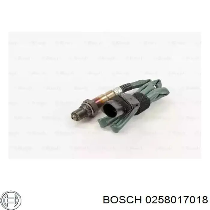 0258017018 Bosch лямбда-зонд, датчик кислорода до катализатора