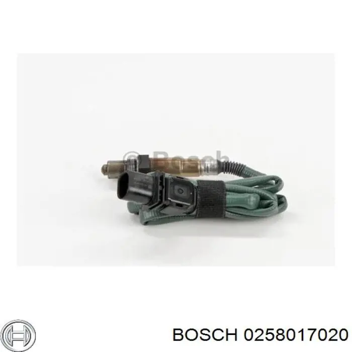 0258017021 Bosch лямбда-зонд, датчик кислорода до катализатора
