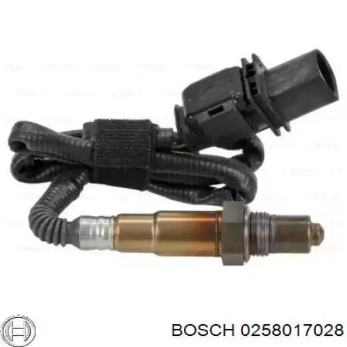 Датчик кислорода до катализатора 0258017028 Bosch