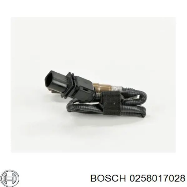 0258017028 Bosch лямбда-зонд, датчик кислорода до катализатора