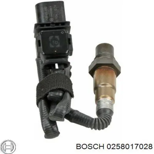 Лямбдазонд, датчик кислорода до катализатора Bosch 0258017028 цена, от 65.49 USD
