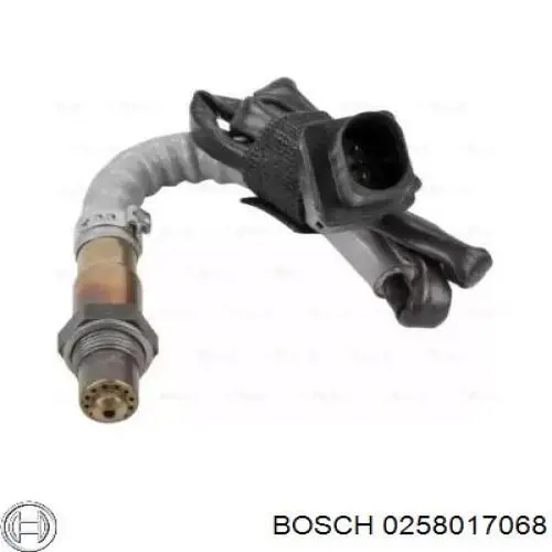 Датчик температуры охлаждающей жидкости (включения вентилятора радиатора) Bosch 0258017068
