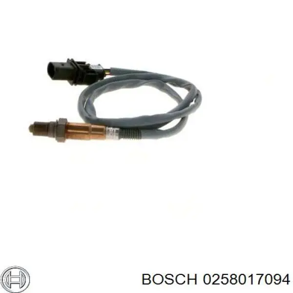 0258017094 Bosch лямбда-зонд, датчик кислорода