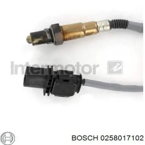 Купить 258017102 Bosch Датчик кислорода до катализатора