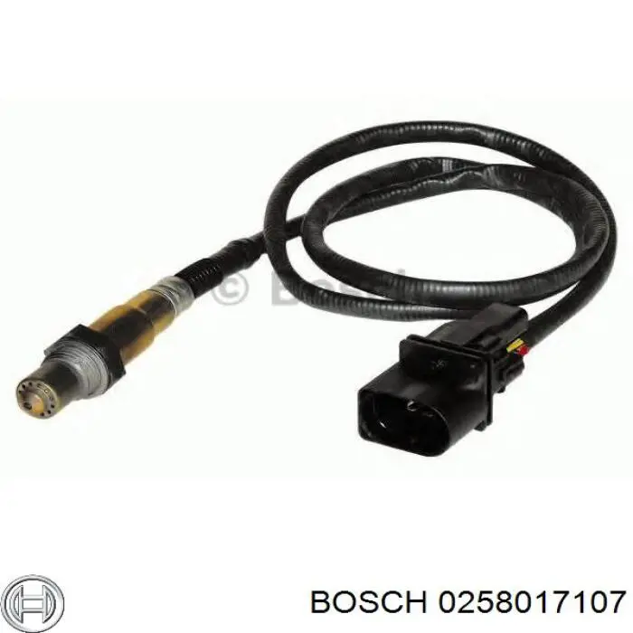 Лямбда зонд до катализатора, правый Bosch 0258017107 цена, от 57.64 USD