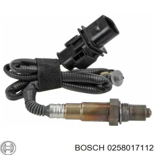 0258017112 Bosch лямбда-зонд, датчик кислорода до катализатора