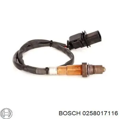 Датчик кислорода до катализатора 0258017116 Bosch