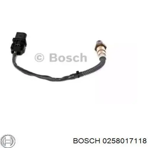 0258017118 Bosch Датчик кислорода