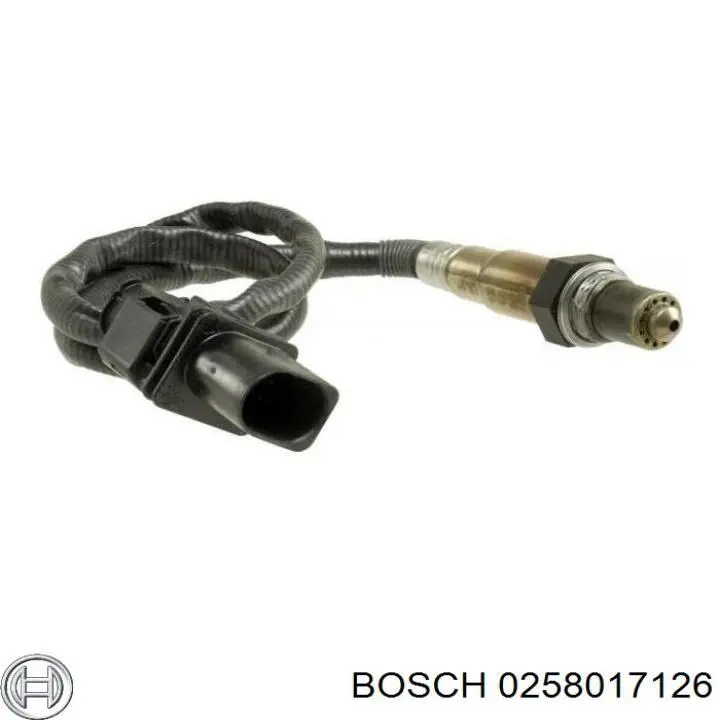 0258017126 Bosch лямбда-зонд, датчик кислорода до катализатора