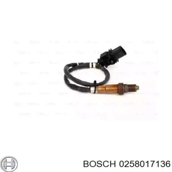 Датчик кислорода до катализатора 0258017136 Bosch