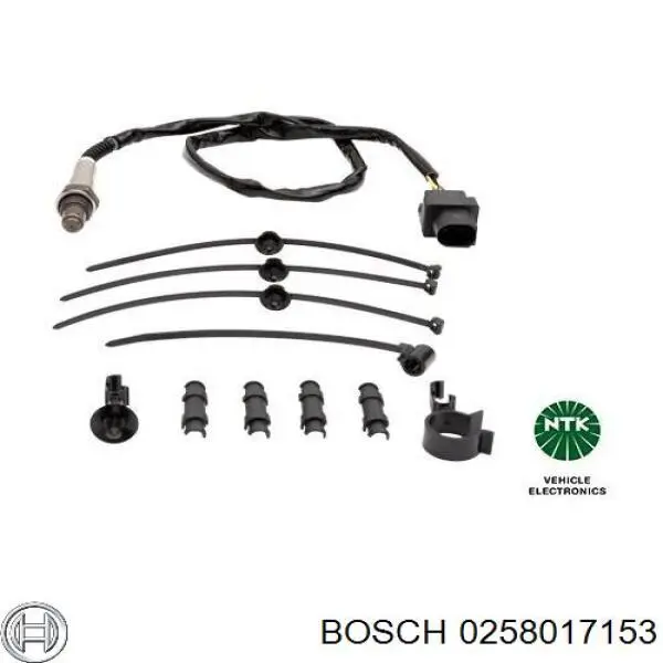 Датчик кислорода до катализатора 0258017153 Bosch