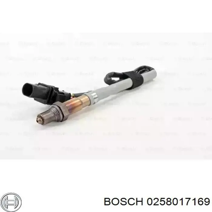 0 258 017 169 Bosch лямбда-зонд, датчик кислорода до катализатора
