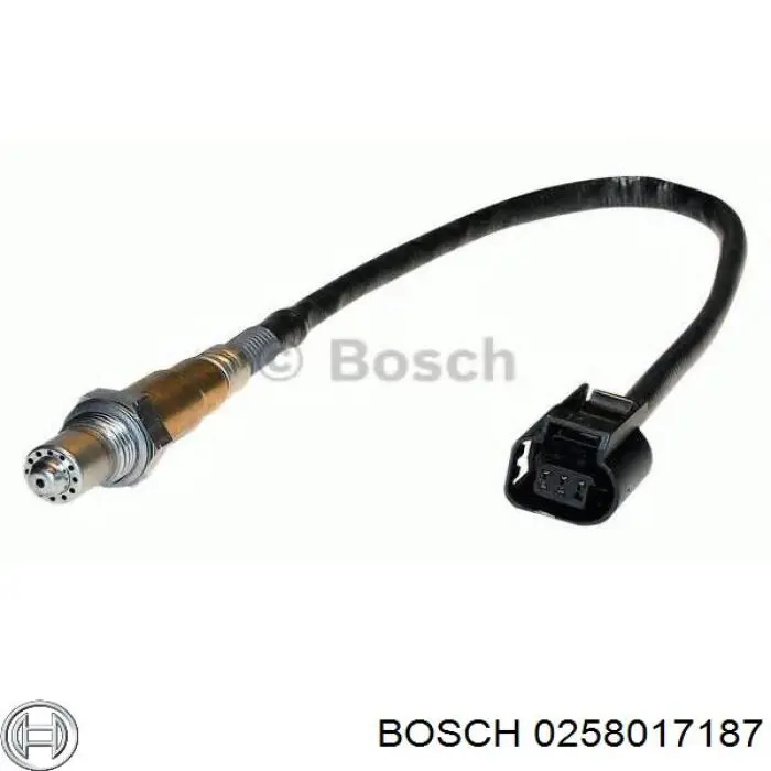 Sonda Lambda Sensor De Oxigeno Para Catalizador 0258017187 Bosch