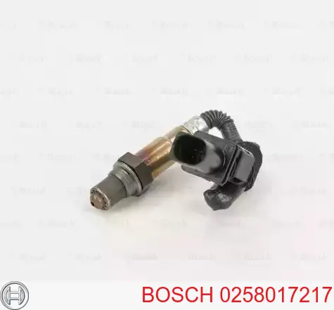 0258017217 Bosch лямбда-зонд, датчик кислорода до катализатора