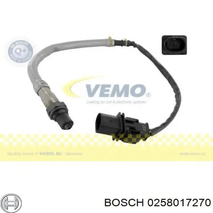 Датчик кислорода до катализатора 0258017270 Bosch