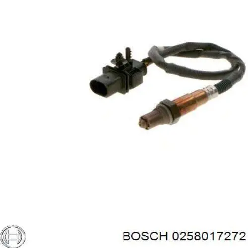 0 258 017 272 Bosch sonda lambda, sensor de oxigênio até o catalisador