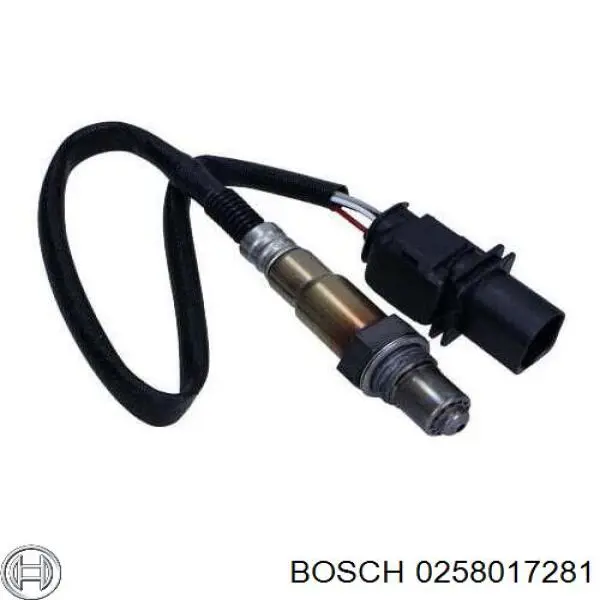 17281 Bosch лямбда-зонд, датчик кислорода до катализатора