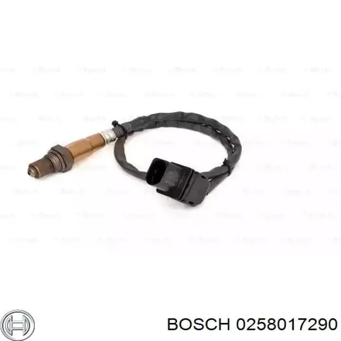 0 258 017 290 Bosch лямбда-зонд, датчик кислорода до катализатора