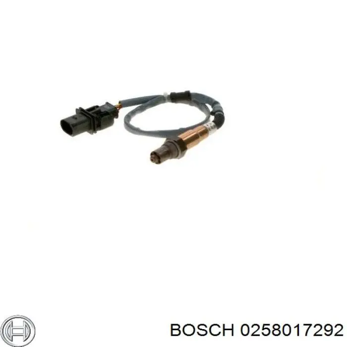 0258017292 Bosch лямбда-зонд, датчик кислорода до катализатора