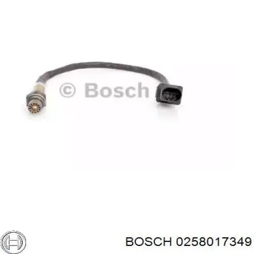 0258017349 Bosch Лямбда зонд до катализатора, левый