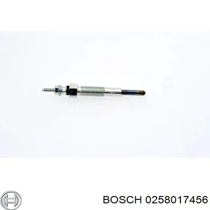 0 258 017 456 Bosch лямбда-зонд, датчик кислорода