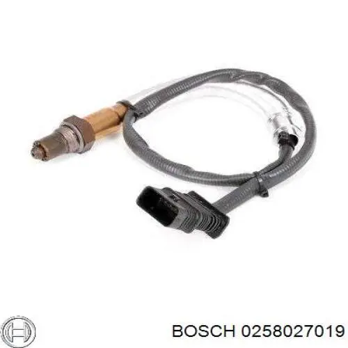 0258027019 Bosch лямбда-зонд, датчик кислорода