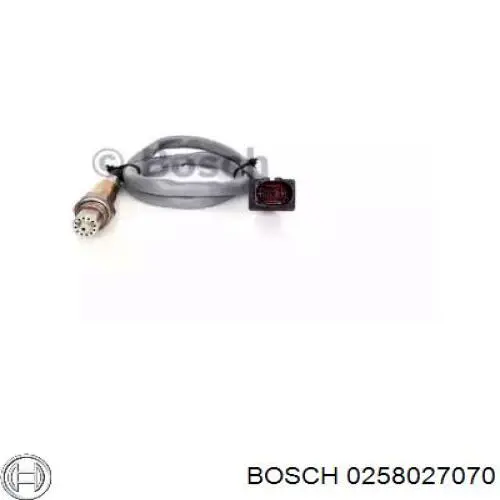 0258027070 Bosch Лямбда-зонд, датчик кислорода до катализатора