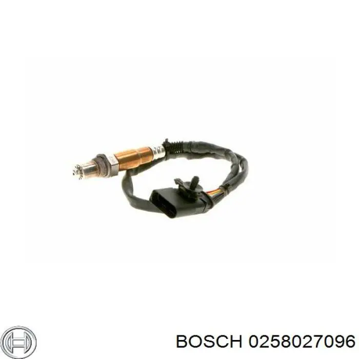 0258027096 Bosch Лямбда-зонд, датчик кислорода до катализатора