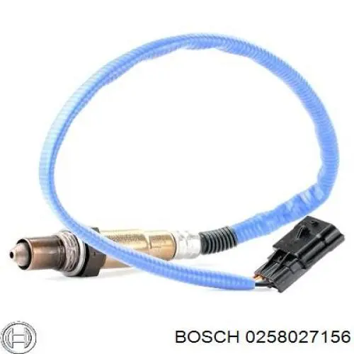 0258027156 Bosch sonda lambda, sensor de oxigênio depois de catalisador