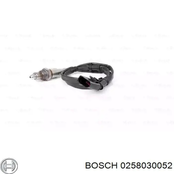 0258030052 Bosch sonda lambda, sensor de oxigênio depois de catalisador