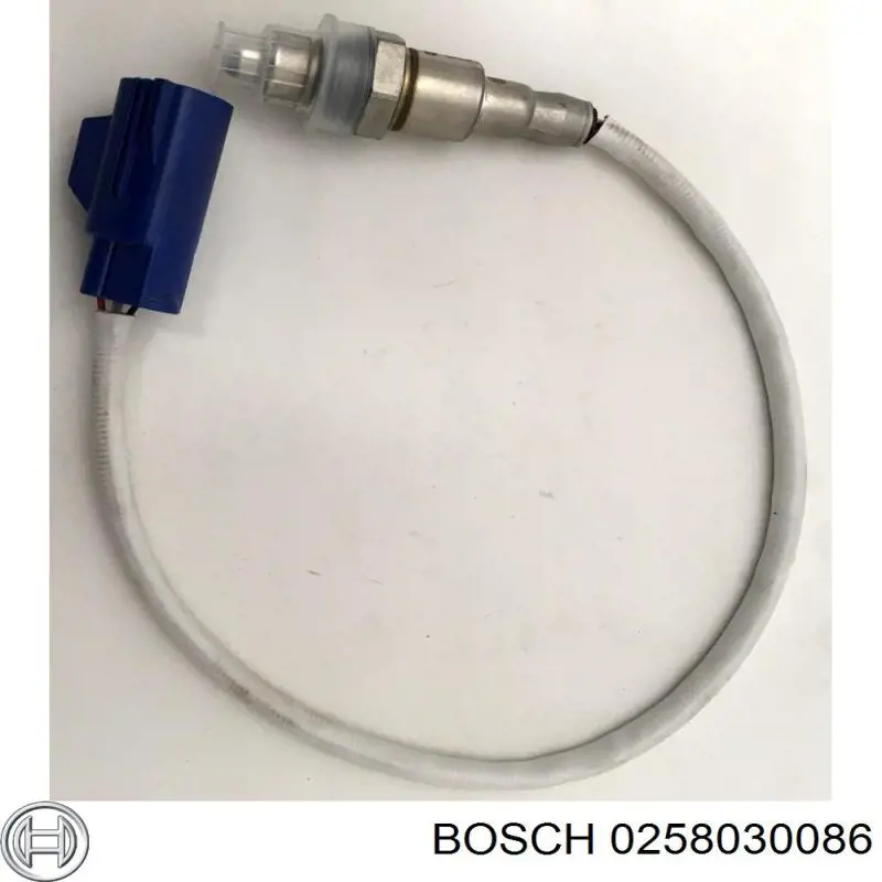 0258030086 Bosch sonda lambda, sensor de oxigênio depois de catalisador