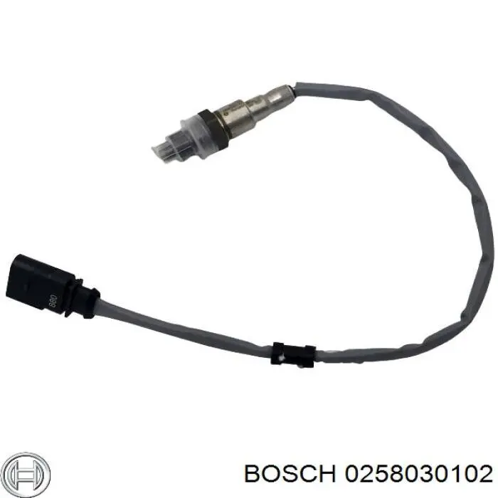 0 258 030 102 Bosch sonda lambda, sensor de oxigênio depois de catalisador