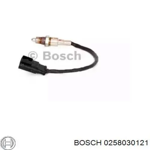 0258030121 Bosch Лямбда-зонд, датчик кислорода до катализатора