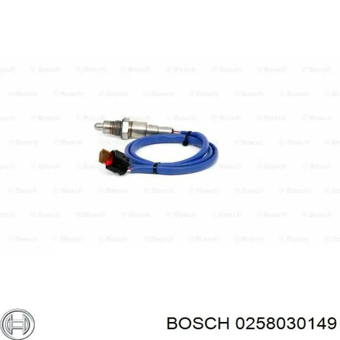 0258030149 Bosch sonda lambda, sensor de oxigênio