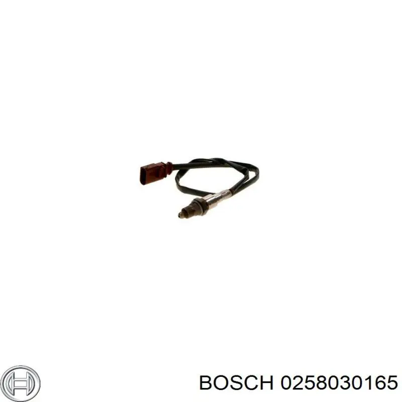 0 258 030 165 Bosch sonda lambda, sensor de oxigênio até o catalisador