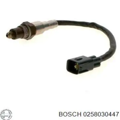 0258030447 Bosch sonda lambda, sensor de oxigênio