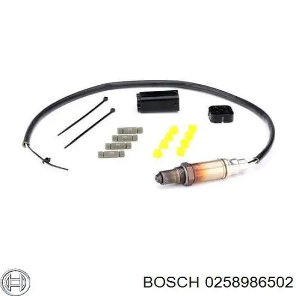 Sonda Lambda Sensor De Oxigeno Para Catalizador 0258986502 Bosch