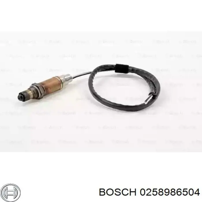 0 258 986 504 Bosch лямбда-зонд, датчик кислорода
