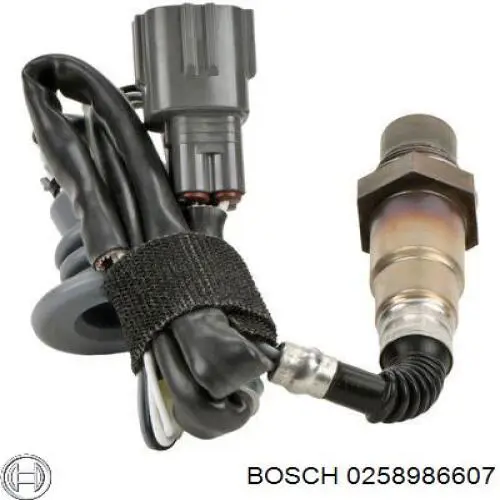 Купить 0258986607 Bosch Лямбда-зонд, датчик кислорода после катализатора