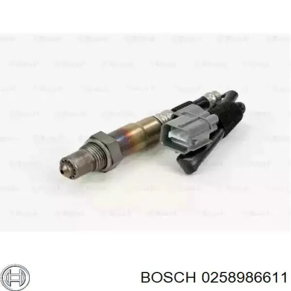 0 258 986 611 Bosch лямбда-зонд, датчик кислорода