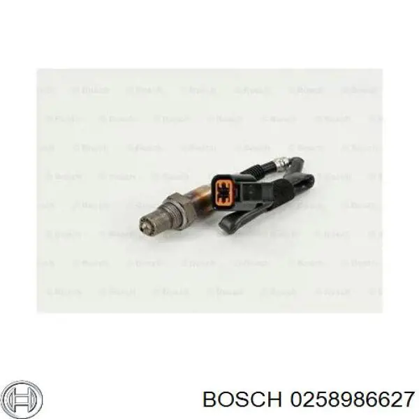 Лямбдазонд, датчик кисню 0258986627 Bosch