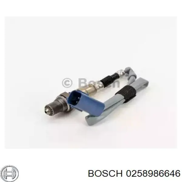 Датчик кислорода после катализатора 0258986646 Bosch